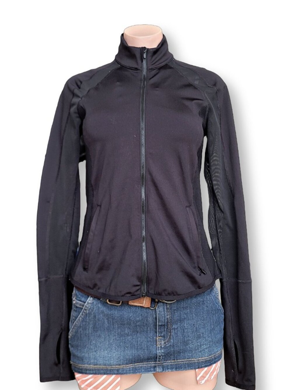 Puma Athletic Training Track Jersey Long Sleeve Jacket Top (M)